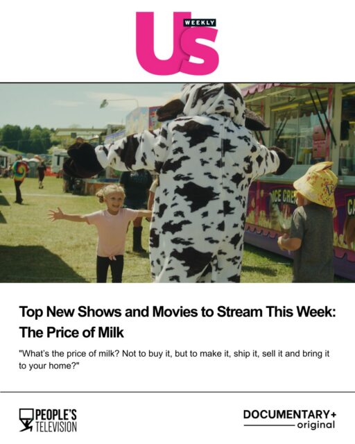 "What’s the real price of milk?" 🥛

We are honored to have The Price of Milk named one of @usweekly’s top shows to stream this week! 📰✨

Swipe through to see what they had to say ➡️

🔗 Link in bio to read the full article