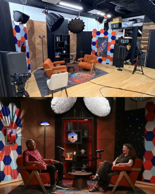 Great conversations deserve a space built just for them. 🎙️✨ 
Here’s a look at how we custom-build each set to fit the tone and style of the show. 

👉 Swipe through to check out our latest studio builds.