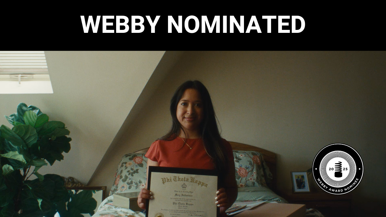 FOR THE RECORD Receives Webby Nomination